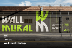 Wall Mural Mockup