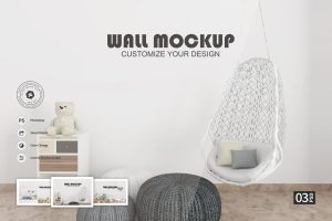 Wall vol.03 – Mockups