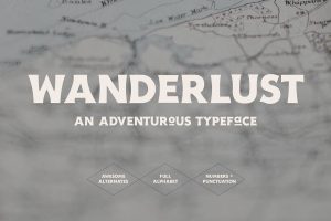 Wanderlust – Travel Font