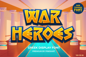 War Heroes – Gaming font