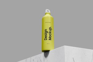 Water Bottle Mockup