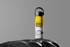 Water Bottle Mockup