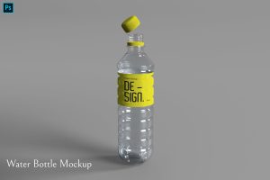 Water Bottle Mockup