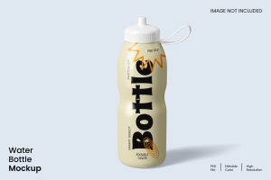 Water Bottle Mockup