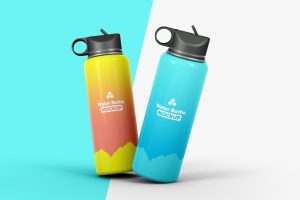 Water Bottle Mockup