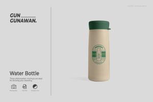 Water Bottle Mockup
