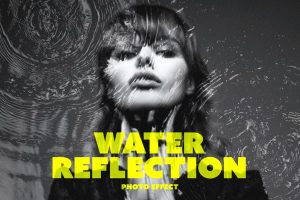 Water Circle Reflection Photo Effect