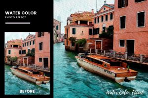 Water Color Photo Effect