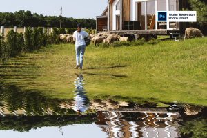 Water Reflection Photo Effect