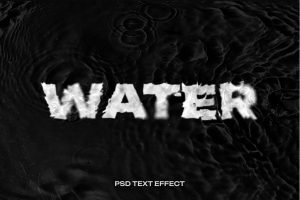 Water Ripples Text Effect