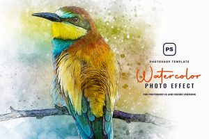 Watercolor Effect Photoshop