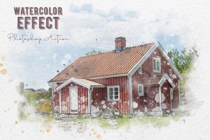 Watercolor Effect Photoshop Action