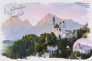 Watercolor from Photo Template