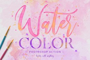 Watercolor Painting – Photoshop Action