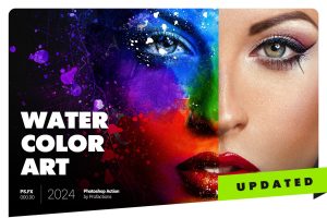 Watercolor Painting Photoshop Action