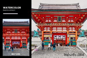 Watercolor Photo Effect