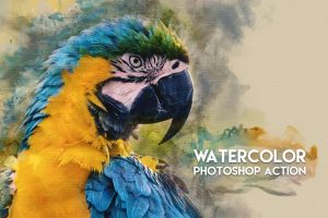 Watercolor Photoshop Action