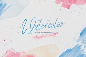 Watercolor Photoshop Brushes