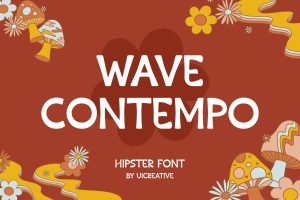 Wave Contempo Hipster Sans Serif Font