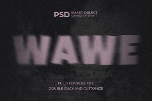 Wavy Noise Text Effect