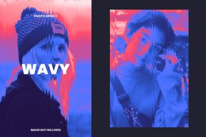 Wavy Photo Effect