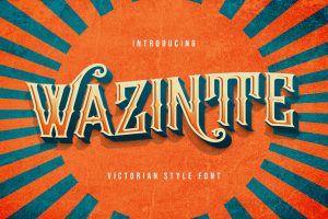 Wazintte – Victorian Style Font