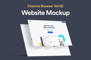Website Browser Mockup 03