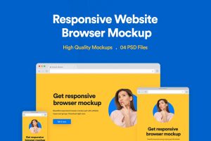 Website Browser Mockup 1.0
