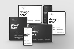 Website Pages Mockup