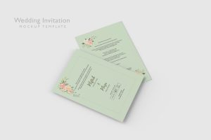Wedding Invitation – Mockup Template