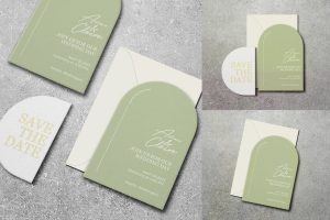 Wedding Invitation Mockup