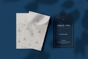 Wedding Invitation Mockup