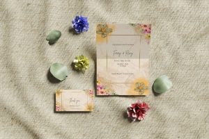 Wedding Invitation Mockup