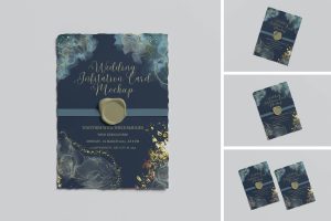 Wedding Invitation Mockup