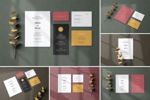 Wedding Invitation Mockups