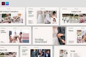Wedding Mood Board Slideshow Template