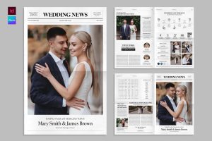 Wedding Newspaper Template