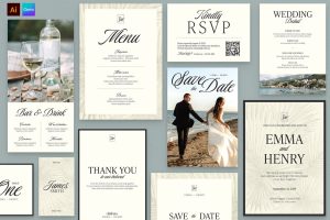 Wedding Stationery Set