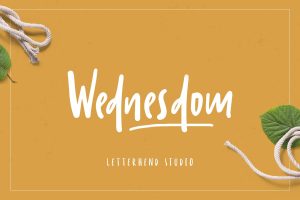 Wednesdom – Playful Font
