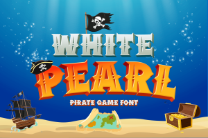 White Pearl – Gaming font