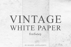 White Vintage Paper Textures