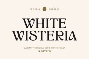 White Wisteria – Elegant Branding Font Family