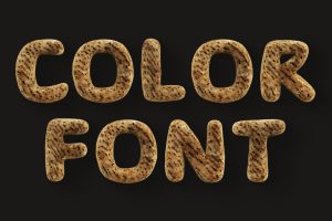 Wild Furry – Color SVG Font