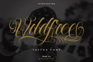 Wildfree | Chicano Tattoo Font