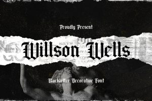 Wilson Wells – Blackletter Font