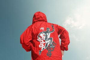 Windbreaker jacket mockup
