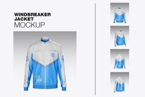 Windbreaker Jacket Mockup