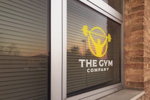 Window Logo Mockup