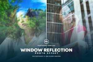 Window Reflection Photo Effect