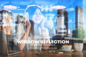 Window Reflection Photo Effect